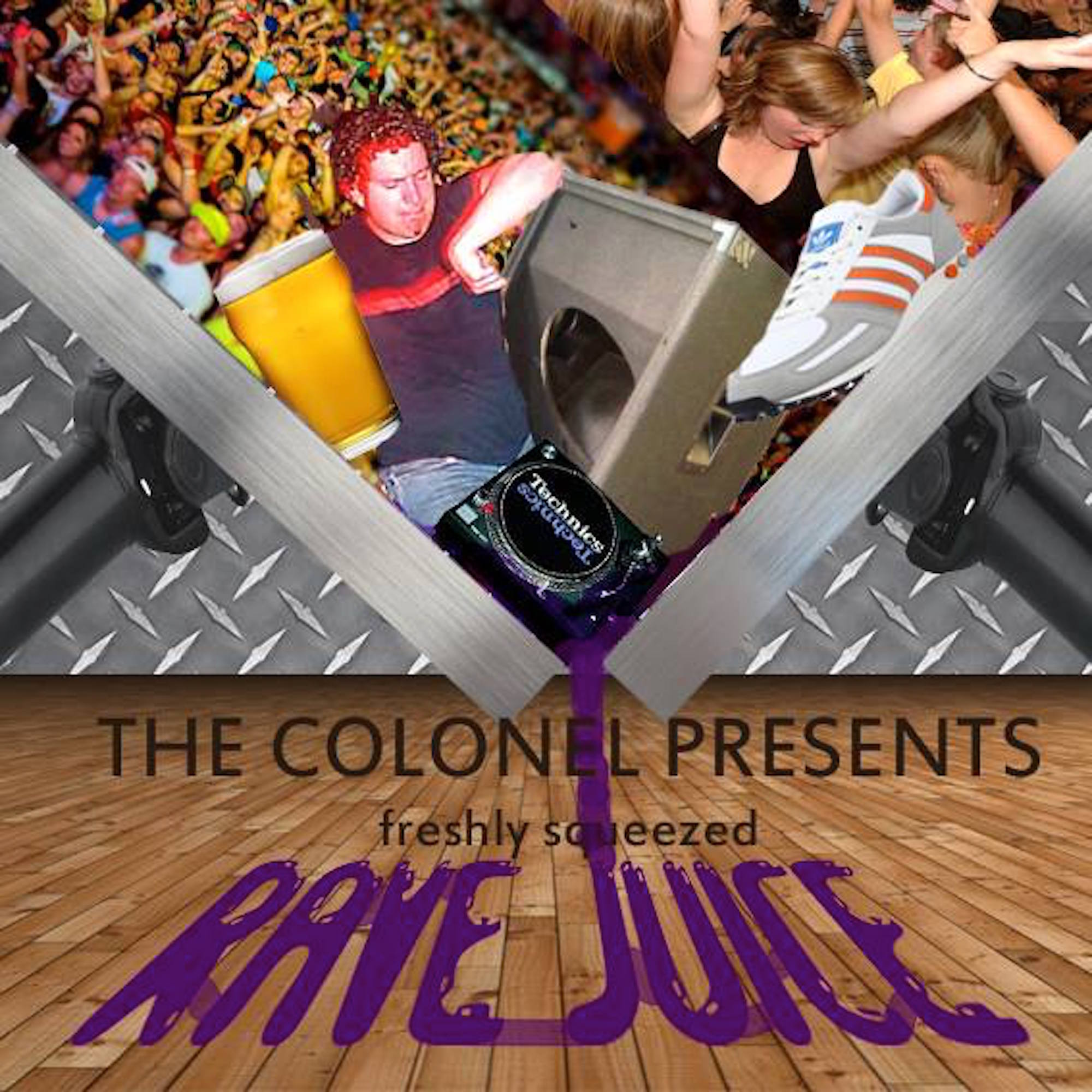 The Colonel 'Rave Juice' cover art.