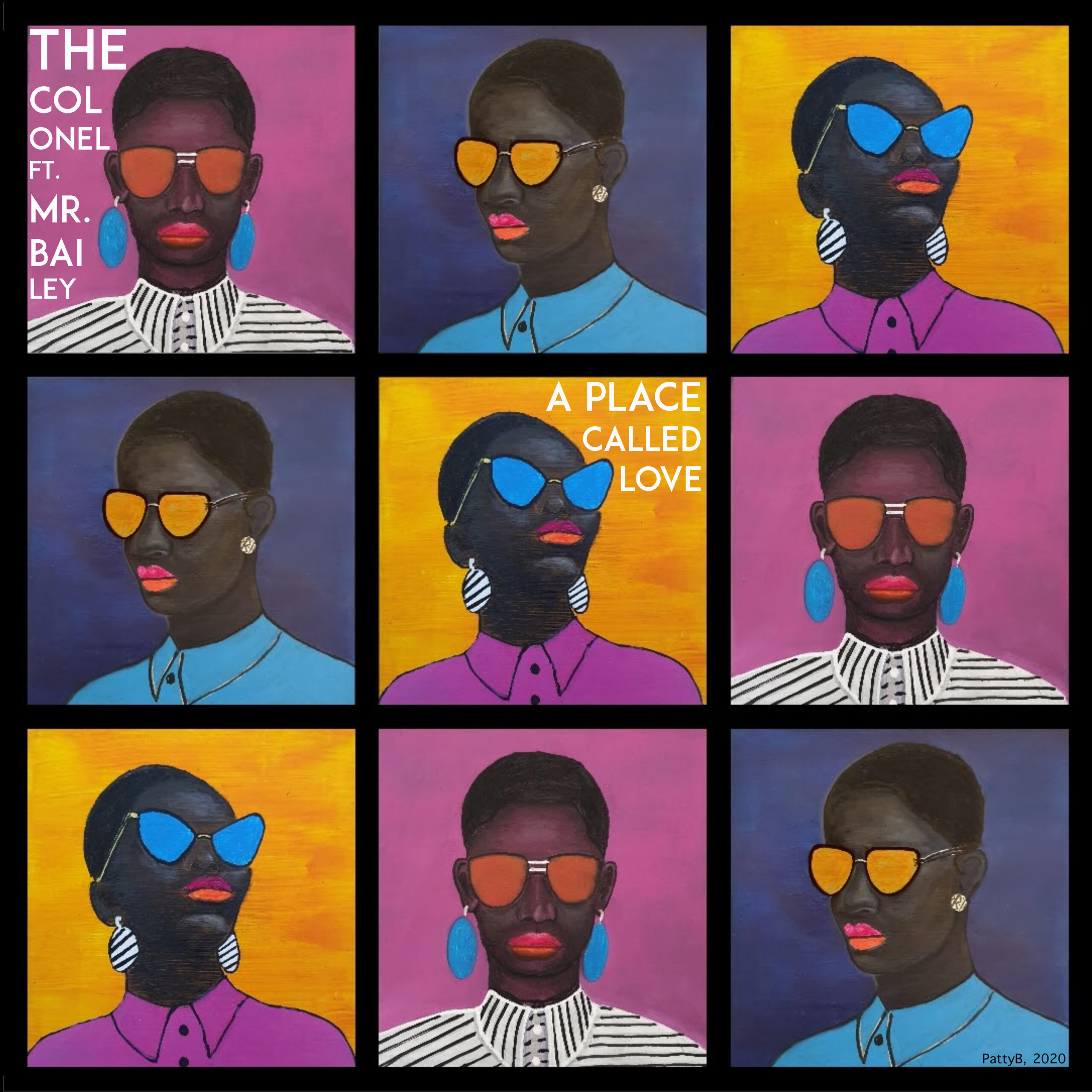 The Colonel  'Nuclear Wubs EP' cover art.